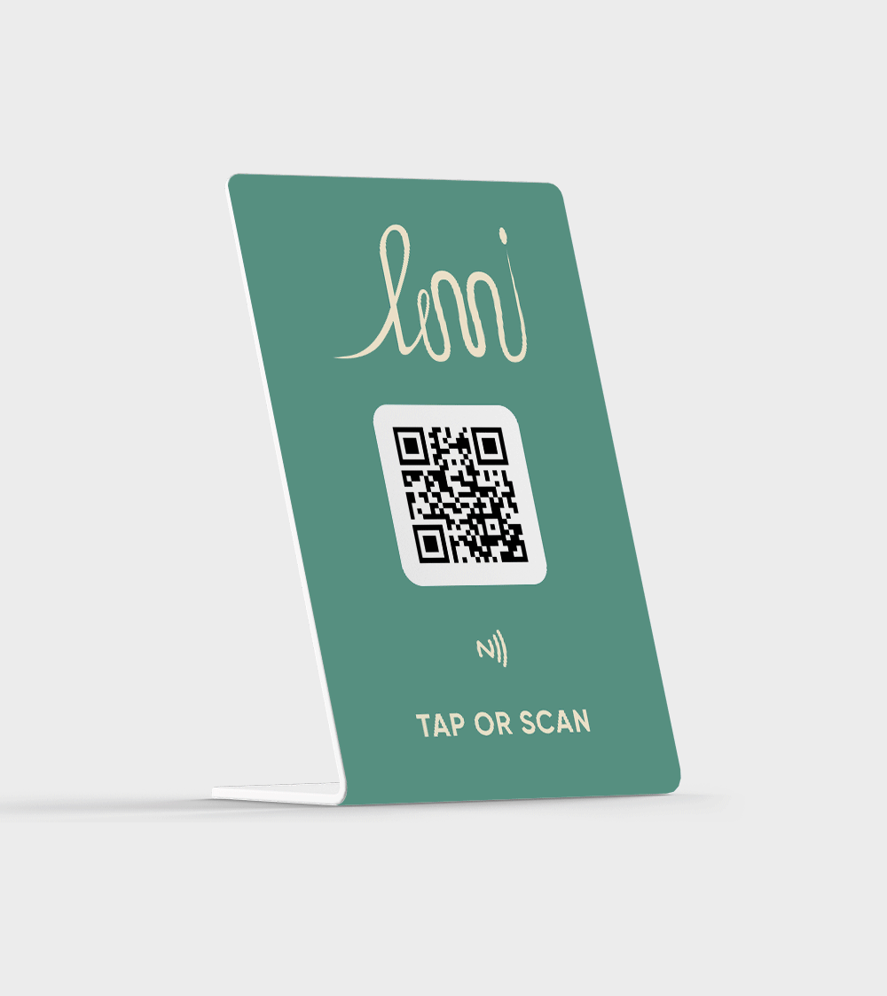 Custom Tap Display - Share Everything With A Tap - For Shops & Venues