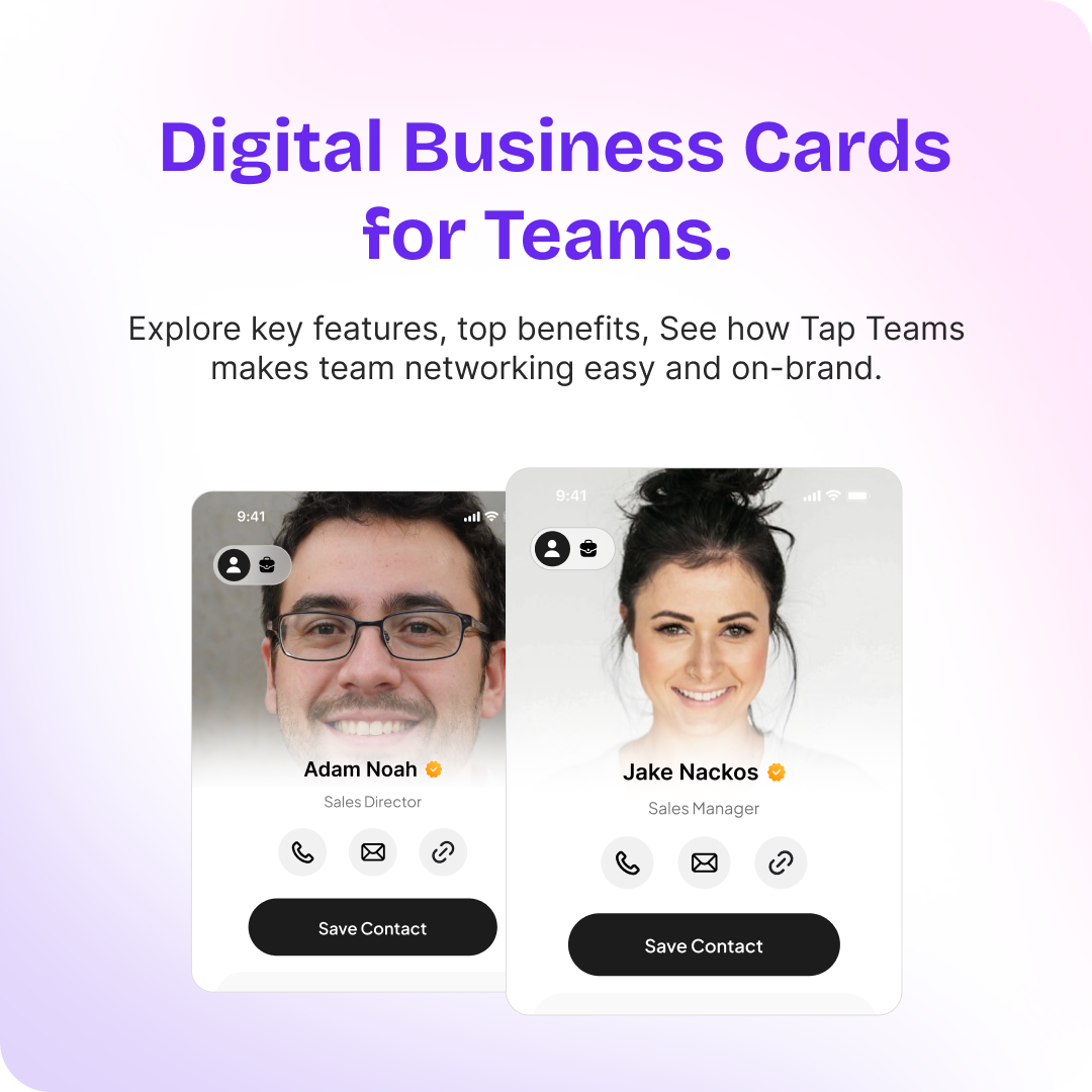 💼 The Ultimate Guide to Digital Business Cards for Teams: Features, Benefits, and Setup