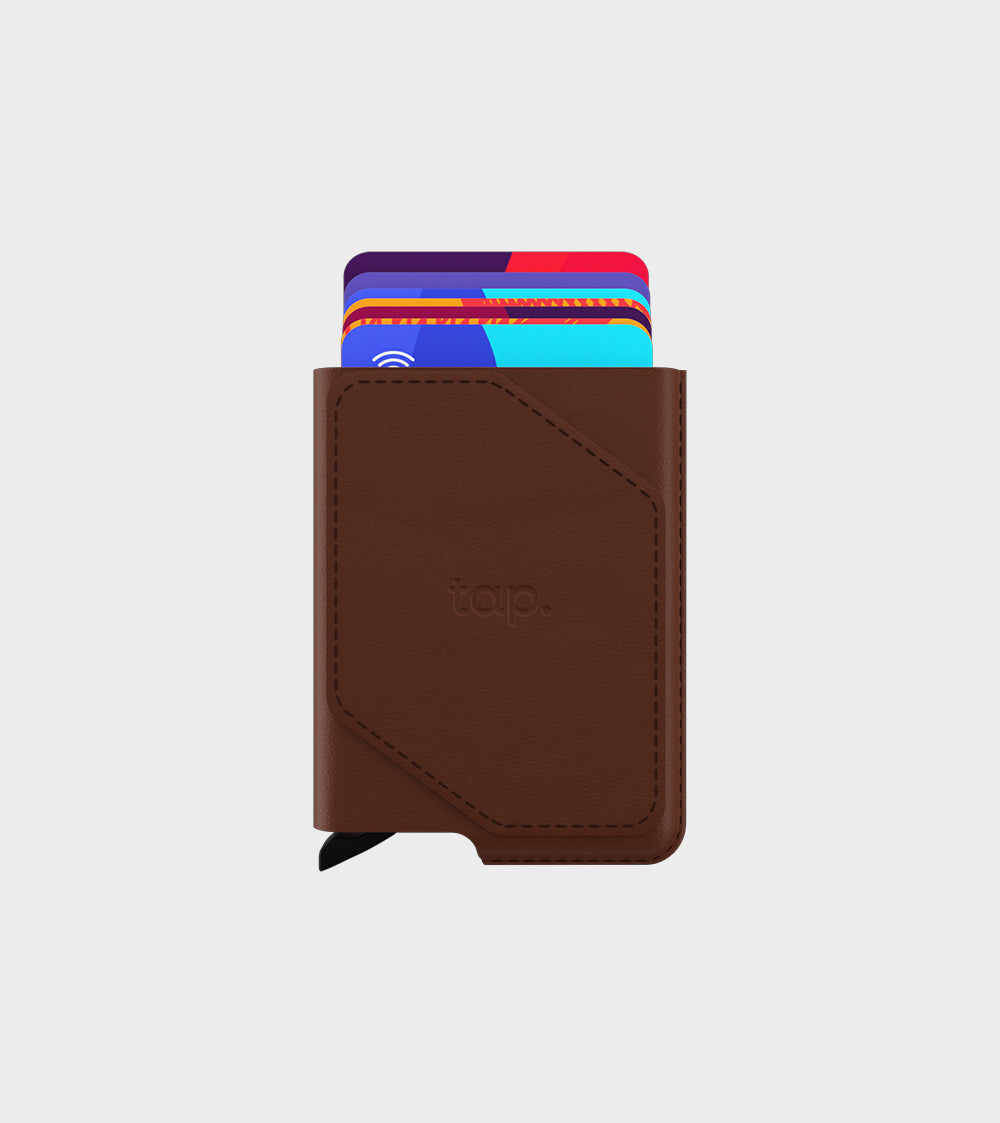 Pocket™ - World’s Most Advanced NFC Cardholder - Brown