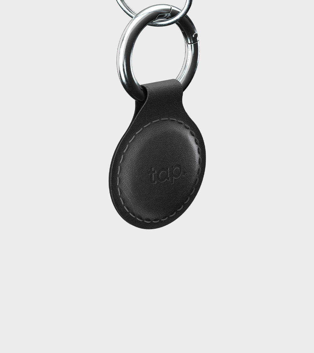 Tap NFC Leather Keychain - Share Instantly Tap