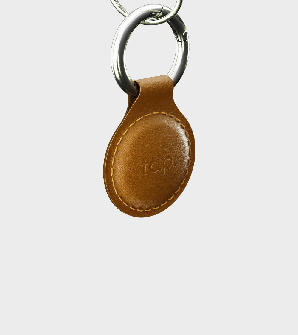 Tap NFC Leather Keychain - Havan - Share Instantly